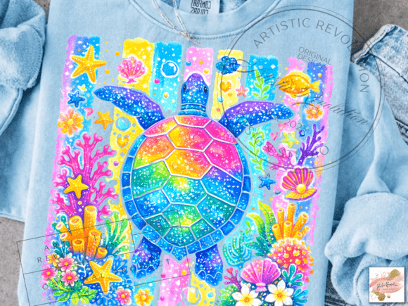 Mastering Preppy Coastal Summer Sea Turtle Png for Commercial Design Workflows
