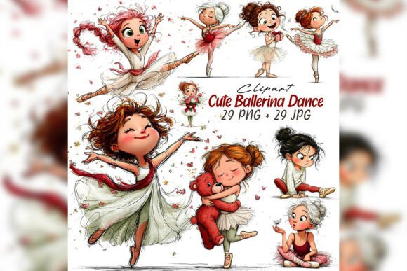 Unlocking Creativity with Cute Ballerina Clipart: A Guide to Whimsical Digital Design